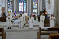 Feier der 1. Heiligen Kommunion in Sankt Crescentius (Foto: Karl-Franz Thiede)